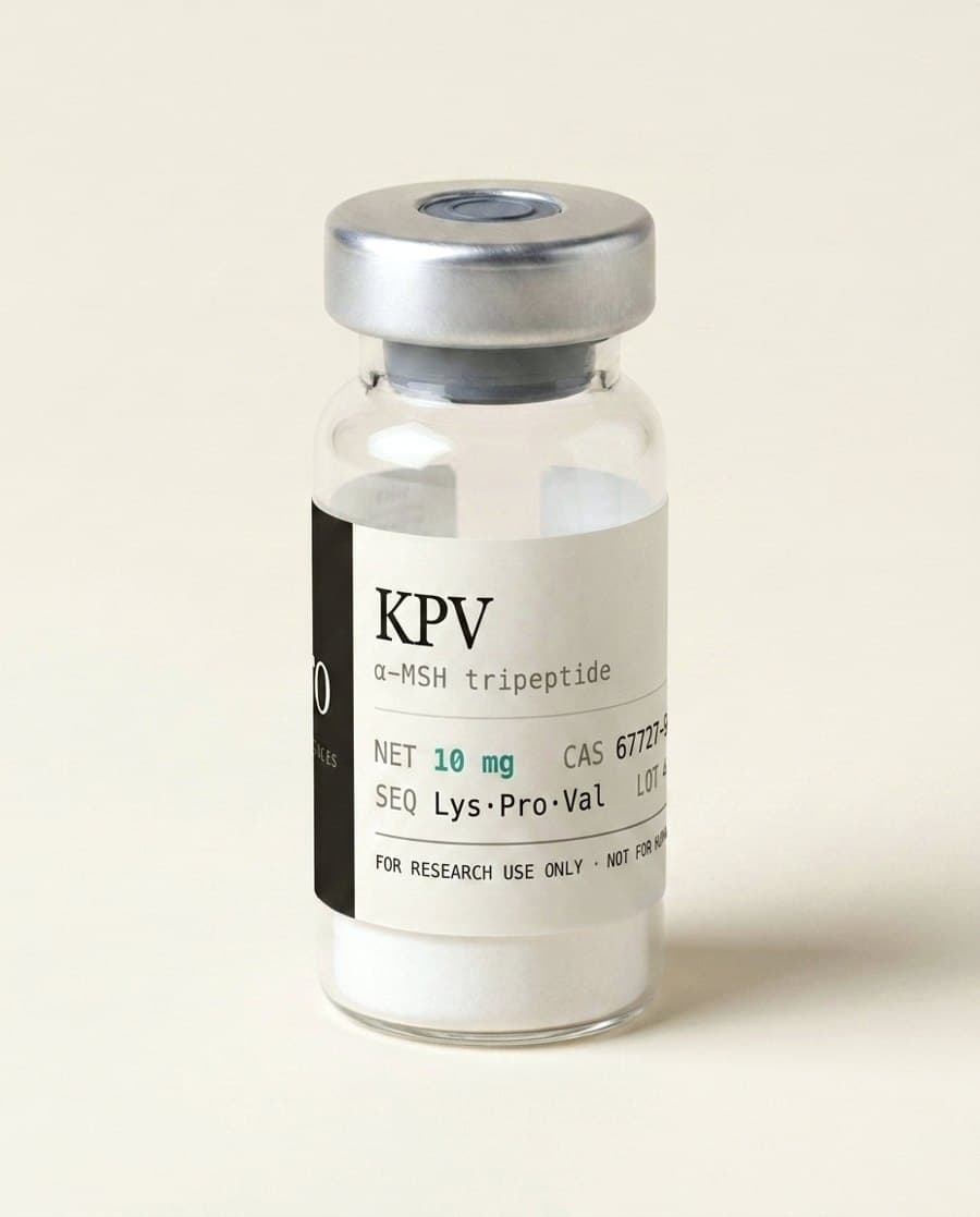 KPV vial, angled
