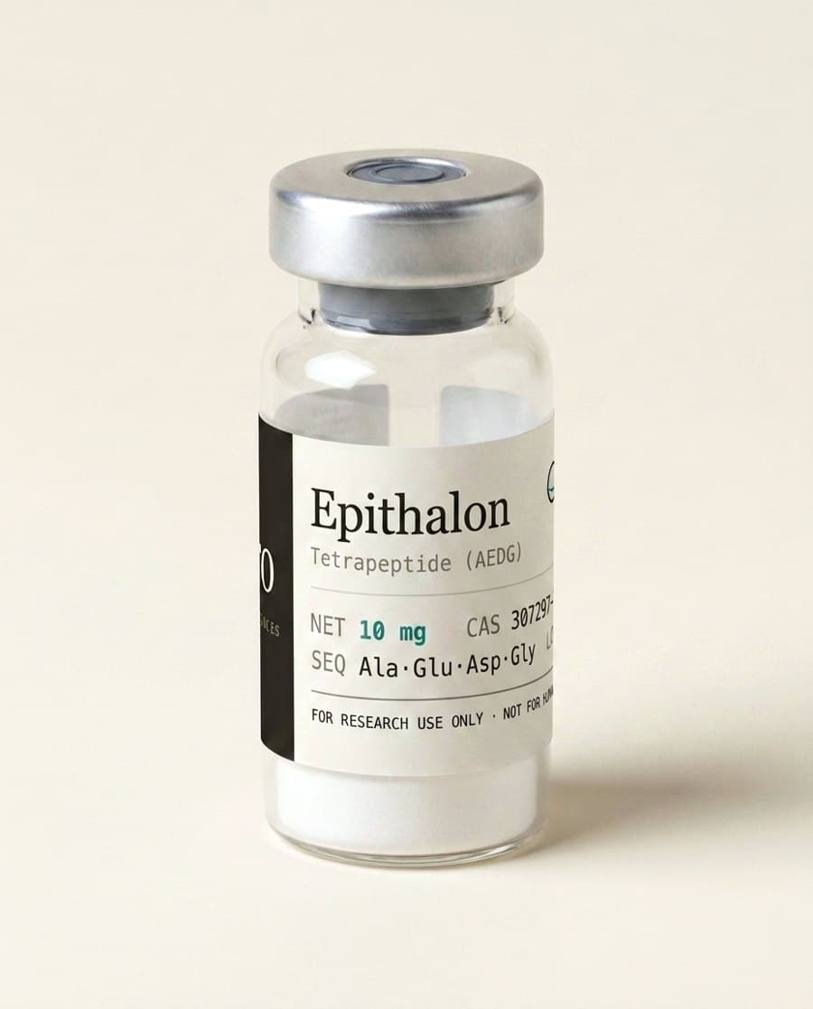 Epithalon vial, angled