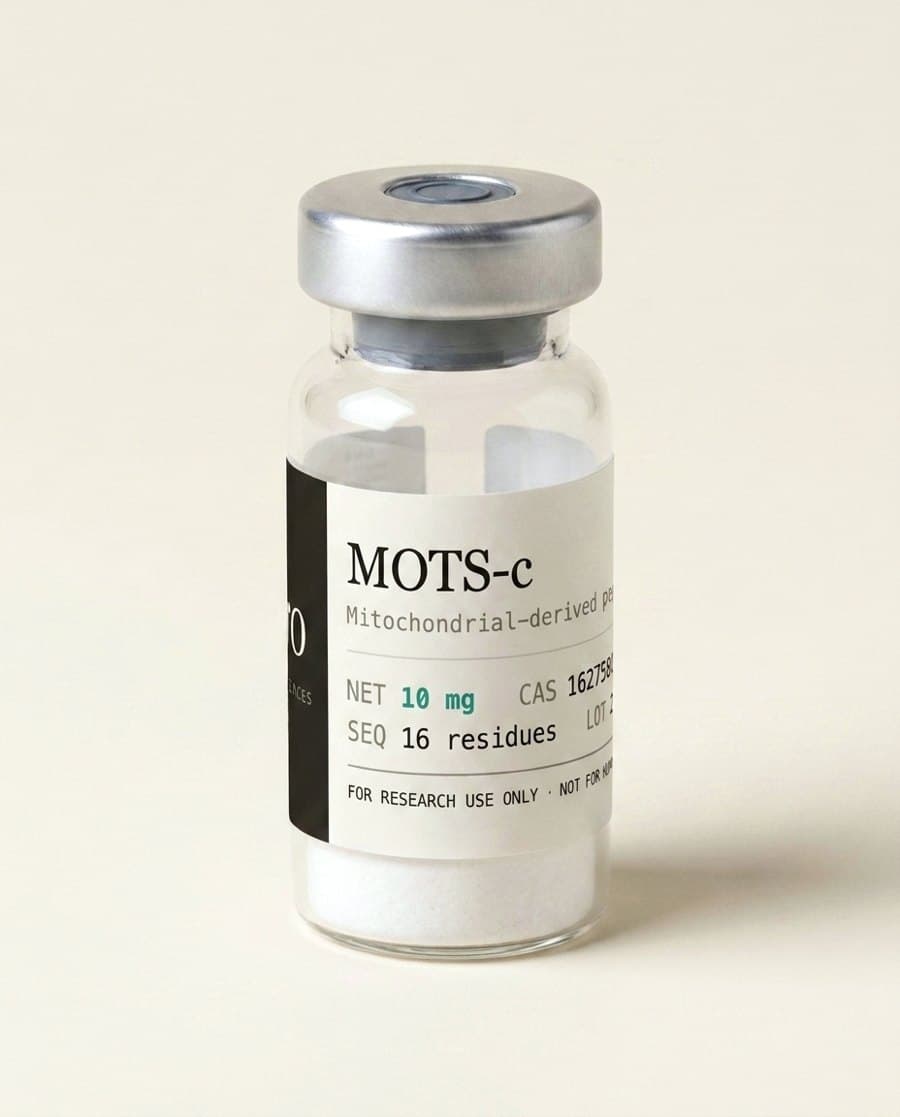 MOTS-c vial, angled