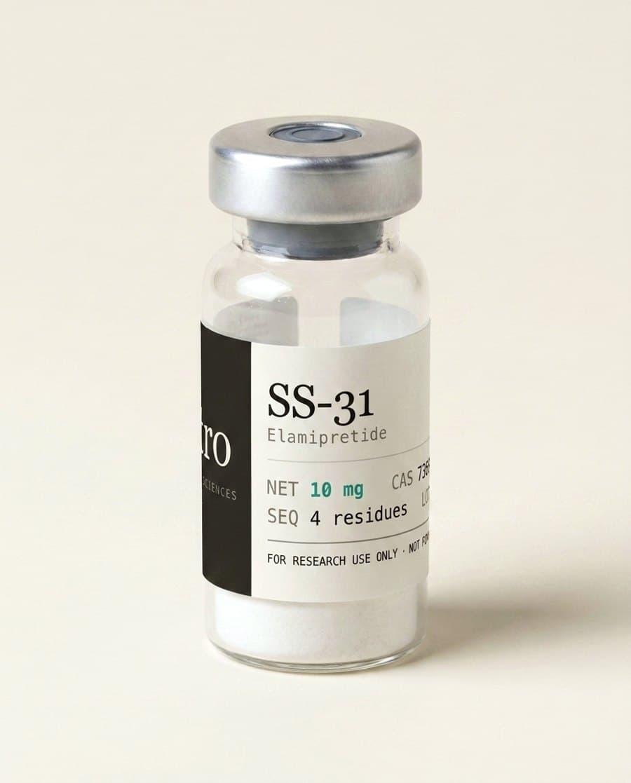 SS-31 vial, angled