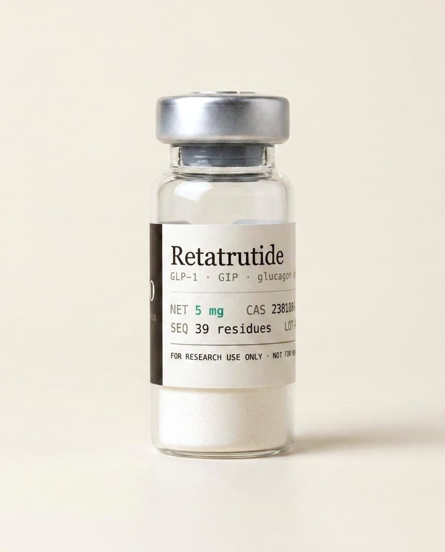 Retatrutide vial