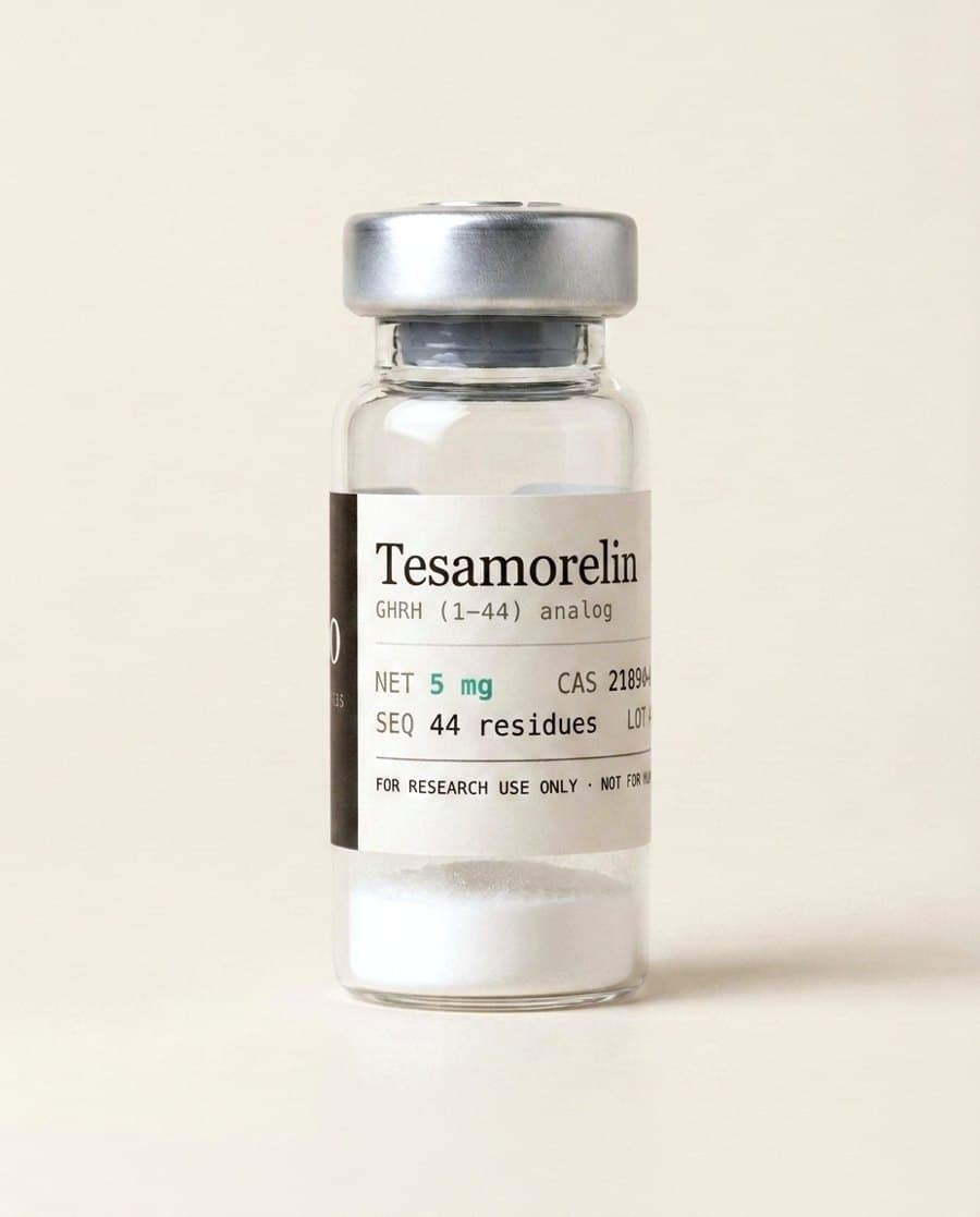 Tesamorelin vial