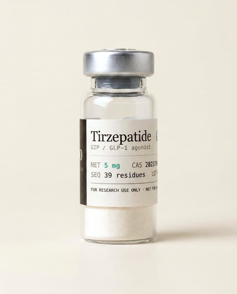 Tirzepatide vial